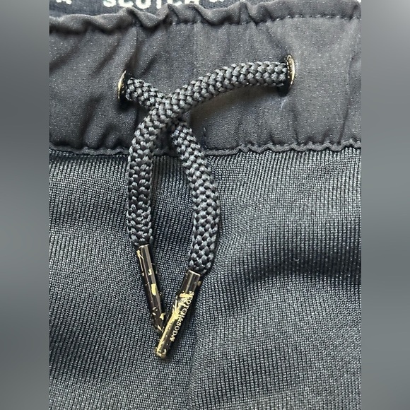 Scotch & Soda Club Nomade Kids Sweatpants Black Draw Cord Waist Pocket size 12 - Picture 7 of 9